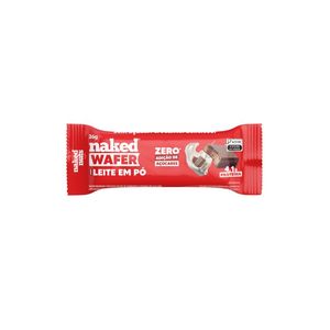 Wafer Naked 26g Leite em Pó e Chocolate ao Leite