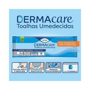 Toalha Umedecida Tena DermaCare Adulto 40 unidades