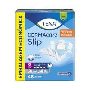 Fralda Geriátrica Tena Slip Dermacare G 48 Unidades