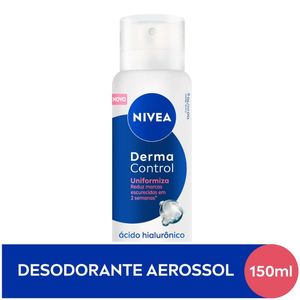Nivea Desodorante Aerossol Derma Control Uniformiza 150ml