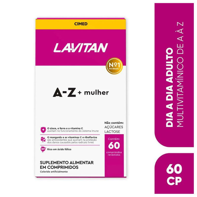 suplemento-lavitan-a-z-mulher-caixa-60-comprimidos-revestidos-100011661