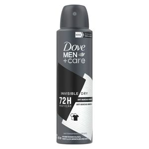 Desodorante Antitranspirante Aerossol Dove Men+Care Invisible Dry 150ml Spray