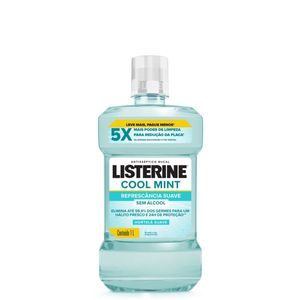 Enxaguante Bucal Listerine Cool Mint Refrescância Suave 1L