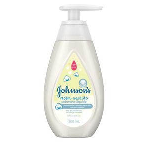 Sabonete Líquido Johnsons Baby Infantil Recém Nascido 200ml