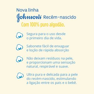 Sabonete Líquido Johnsons Baby Infantil Recém Nascido 200ml