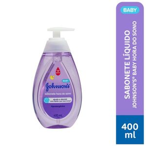 Sabonete Líquido Johnsons Baby Infantil Hora do Sono 400ml