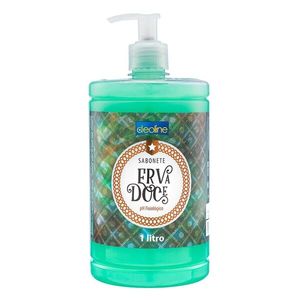Sabonete Líquido Deoline Erva Doce Suave 1L