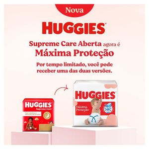 Fralda Huggies Descartável Máxima Proteção M 40 Unidades