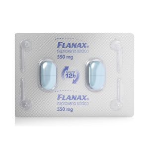 Flanax Naproxeno Sódico 550mg 2 Comprimidos Bayer