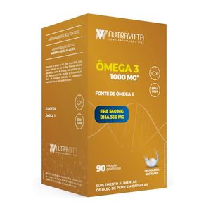 Nutra Vitta Ômega 3 90 Cápsulas Sorocaps