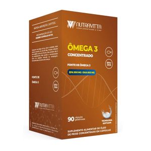Nutra Vitta Ômega 3 90 Cápsulas Concentrado Sorocaps