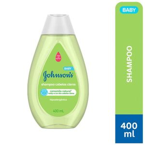 Shampoo Johnsons Baby Infantil Cabelos Claros 400ml