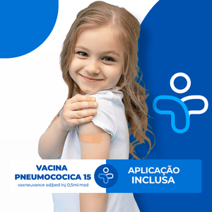 Vacina Pneumocócica 15 Vaxneuvance 0,5ml + Aplicação