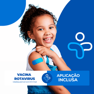 Vacina Rotavirus Rotateq PED 2ml SOL ORAL MSD + Aplicação