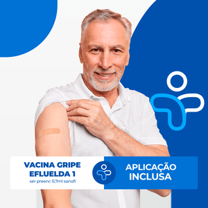 Vacina Gripe Efluelda Sanofi 1 Seringa Preenchida 0,7ml + Aplicação