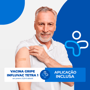 Vacina Gripe Influvac Tetra 1 Seringa Preenchida 0,5 ml Abbott + Aplicação