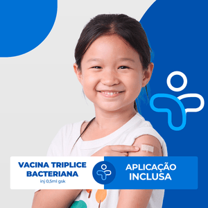 Vacina Tríplice Bacteriana DTPA Refortrix Adulto/Pediátrico Injetável 0,5ml GSK + Aplicação