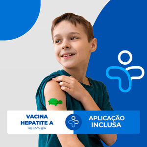 Vacina Hepatite A Havrix Pediátrica Injetável 0,5ml GSK + Aplicação