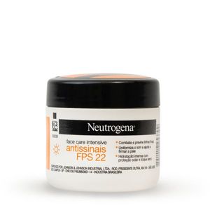 Creme Hidratante Facial Neutrogena Antissinais FPS 22 Reparador 100g