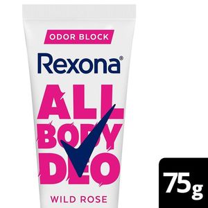 Desodorante Rexona Creme All Body Wild Rose 75g
