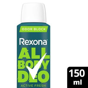 Desodorante Rexona Aerosol Men All Body Active Fresh 150ml