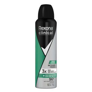 Desodorante Rexona Aerossol 150ml Clinical Intense Fresh 96h