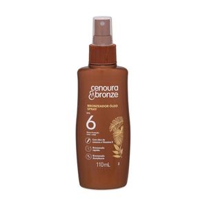 Bronzeador Óleo Spray FPS 6 Cenoura & Bronze 110ml