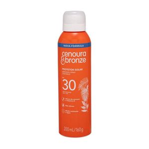 Protetor Solar Aerossol Spray FPS 30 Cenoura & Bronze 200ml