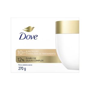 Máscara De Cabelo Dove 10 em 1 Nutrição 270g