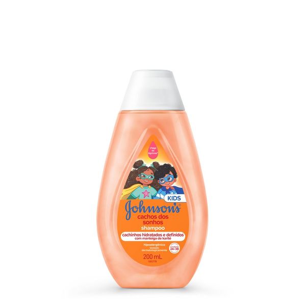 Shampoo Johnsons Kids Cachos dos Sonhos 200ml