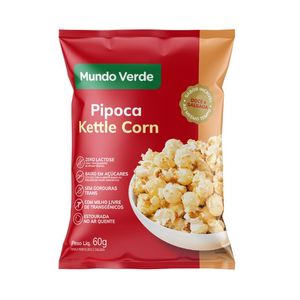 Pipoca Pronta Mundo Verde Kettle Corn 60g