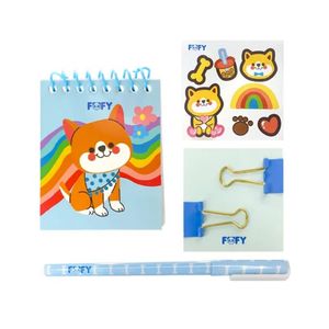 Kit Anotação Dog Azul Fofy ff6023