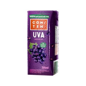 Suco Com/Tem Uva e Maçã 200ml