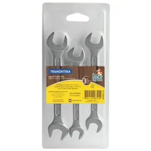 Jogo de Chaves Fixas Tramontina 3 Peças