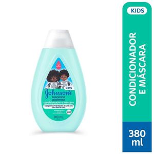 Condicionador e Máscara Infantil Johnsons Baby Blackinho Poderoso 380ml