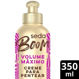 Creme Para Pentear Seda Boom Volume Máximo 350ml