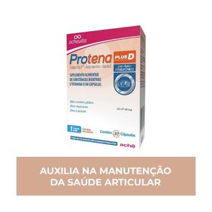 Protena Plus D Colágeno Tipo II + Ácido Hialurônico + Vitamina D 30 Cápsulas