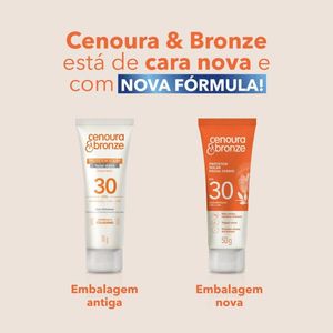 Protetor Solar Facial Diário FPS 30 Cenoura & Bronze 50g