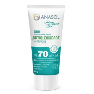 Protetor Facial Anasol Antioleosidade Antiacne TSD FPS70 40g