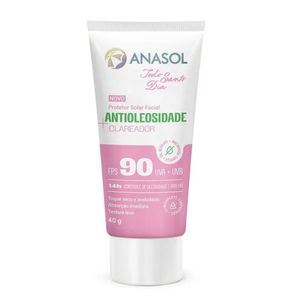 Protetor Facial Anasol Antioleosidade Clareador TSD FPS90 40g
