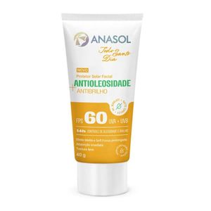 Protetor Facial Anasol Antioleosidade Anti Brilho TSD FPS60 40g