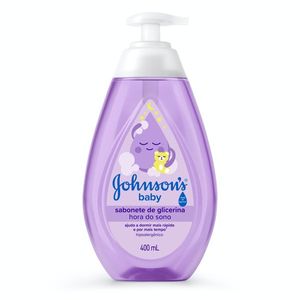 Sabonete Líquido Johnsons Baby Infantil Hora do Sono 400ml