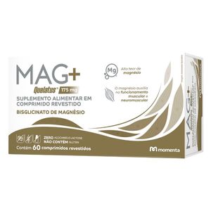 Mag+Quelatus 60 Comprimidos Revestidos Novo Momenta