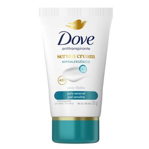 Desodorante Antitranspirante Creme Dove Hipoalergênico 50g