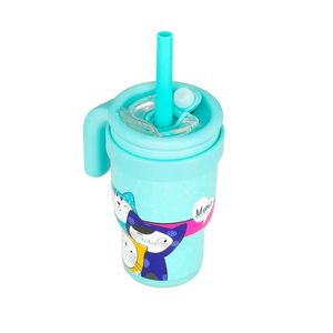 Copo Térmico Maxprint Gatinhos Verde Água 420ml