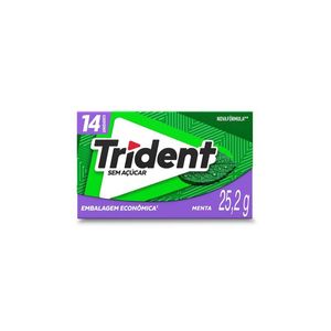 Chiclete Trident Menta 25,2g