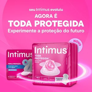 Absorvente Intimus Toda Protegida Dia Seca com Abas 16 Unidades