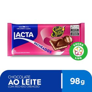 Chocolate Lacta Ao Leite com Recheio Sonho de Valsa 98g