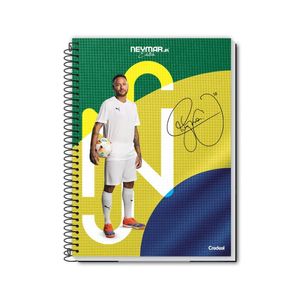 Caderno Credeal Neymar 80 Folhas
