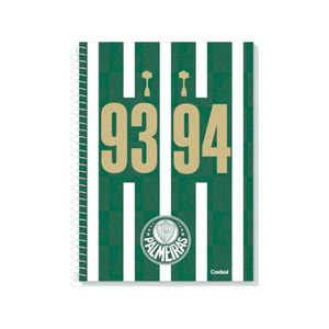 Caderno Credeal Palmeiras 80 Folhas